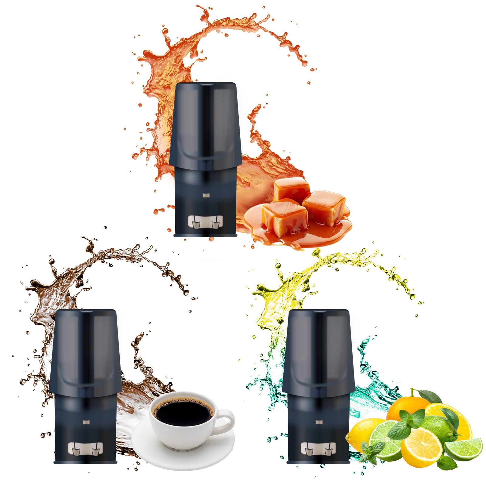 Amazon | KM999 3種セット 「カートリッジ キャラメル味 コーヒー味